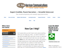 Tablet Screenshot of mike-harrison.com